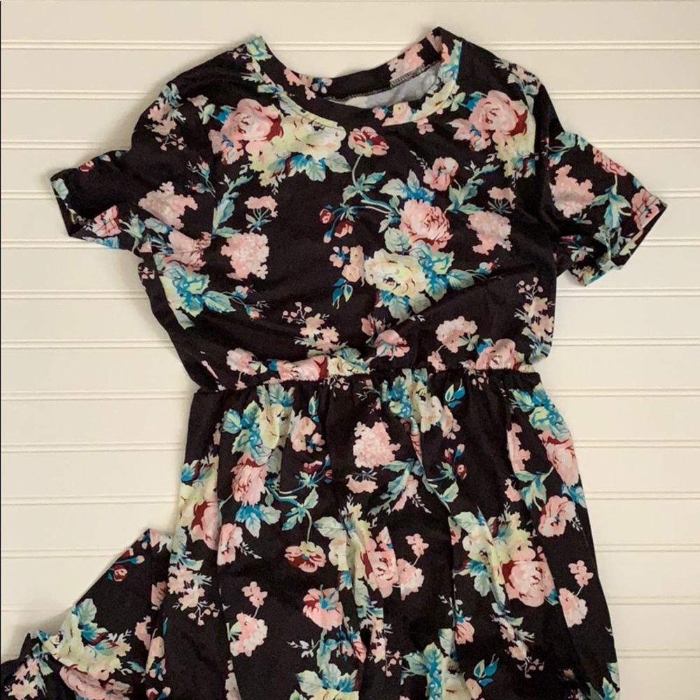Floral maxi dress